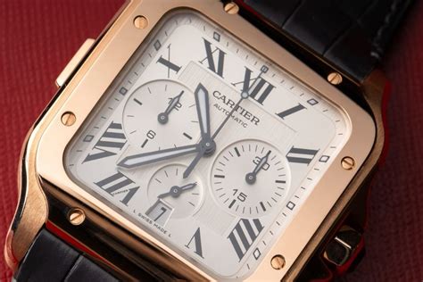 best cartier 100 chrono replica|cartier watch vs real.